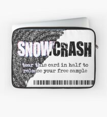 Snow Crash - Free Sample Laptop Sleeve