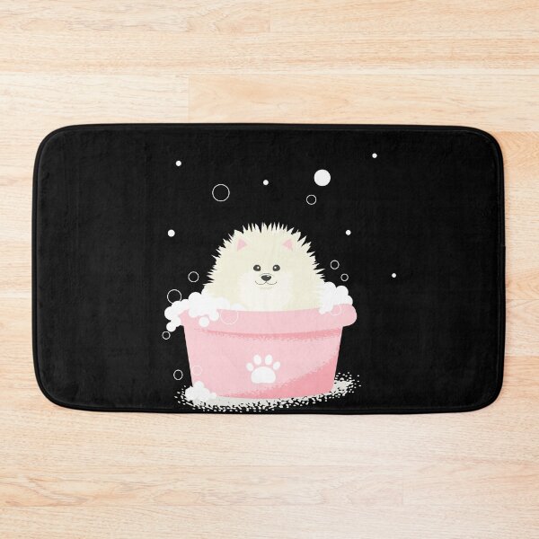 Item preview, Pomeranian in a bath  designed and sold by Mirosi-S.