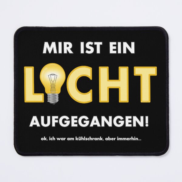 Item preview, A light has dawned on me - humorous and funny saying designed and sold by GiborDesign.