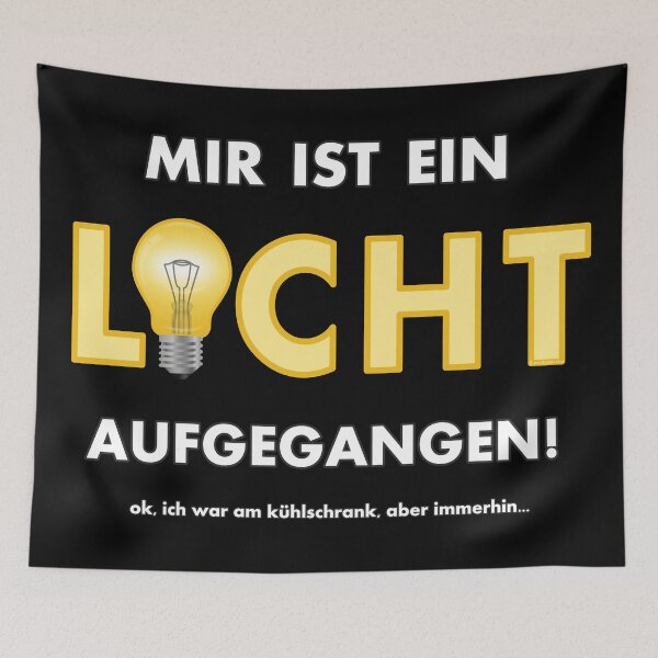 Item preview, A light has dawned on me - humorous and funny saying designed and sold by GiborDesign.