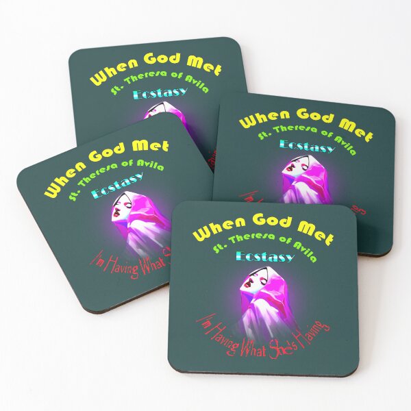 Item preview, When God Met St. Theresa of Avila designed and sold by Sanctum Icons.