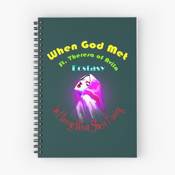 Item preview, When God Met St. Theresa of Avila designed and sold by Sanctum Icons.