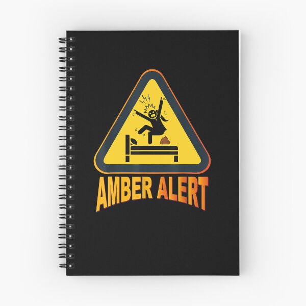 Item preview, Amber Alert Meme Crazy Girl Warning designed and sold by osborange.