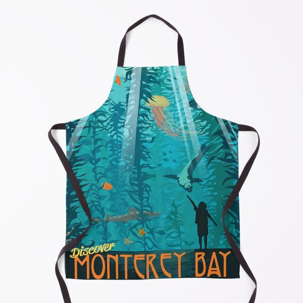 Item preview, Discover Monterey Bay Pasific Ocean Aquarium Aesthetic Poster designed and sold by doiyopo.
