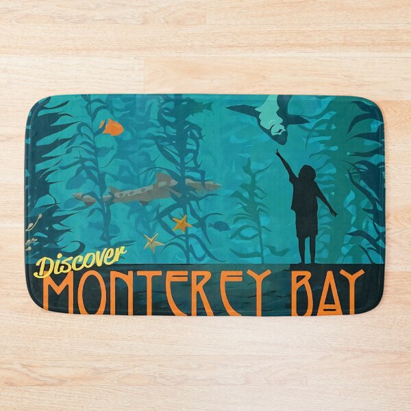 Item preview, Discover Monterey Bay Pasific Ocean Aquarium Aesthetic Poster designed and sold by doiyopo.