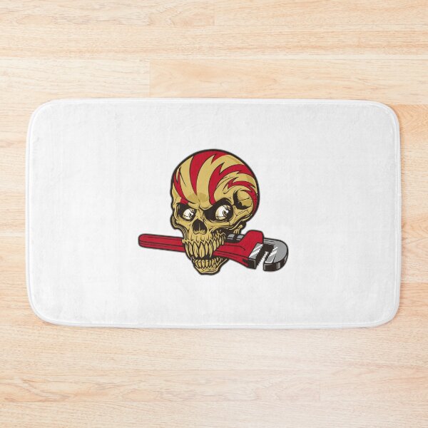 Item preview, Painted Skulls Design Garage Mechanic Skull designed and sold by PodiShawna.