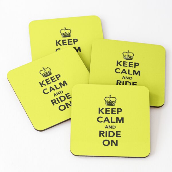 Item preview, Keep Calm And Ride On  designed and sold by RobertSchnele.