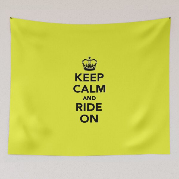 Item preview, Keep Calm And Ride On  designed and sold by RobertSchnele.