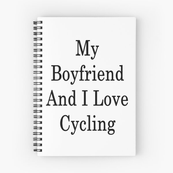 Item preview, My Boyfriend And I Love Cycling  designed and sold by supernova23.