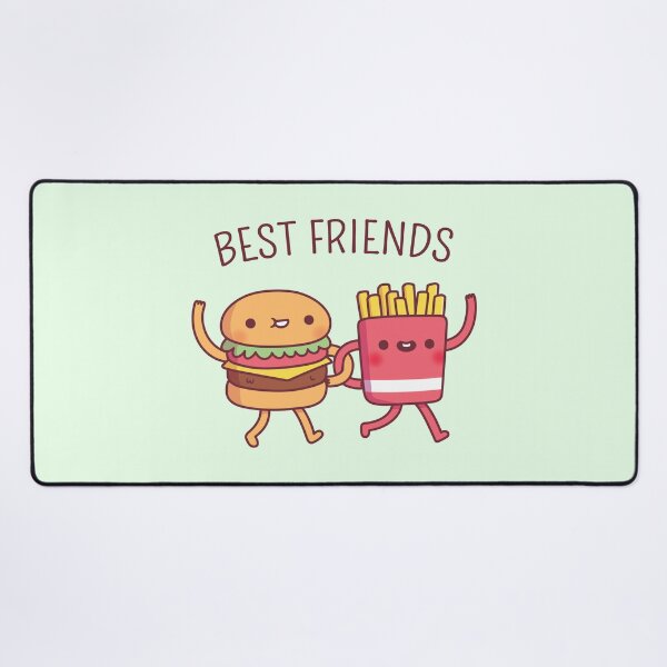 Item preview, Cute Burger And Fries, Best Friends Funny designed and sold by rustydoodle.
