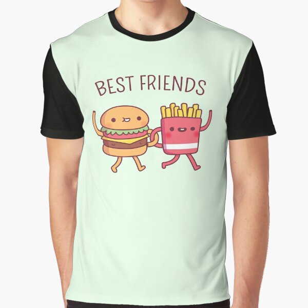 Hamburger Fries Best Friend Shirts  Best Friends Burger Fries Shirt -  Tshirt Women - Aliexpress