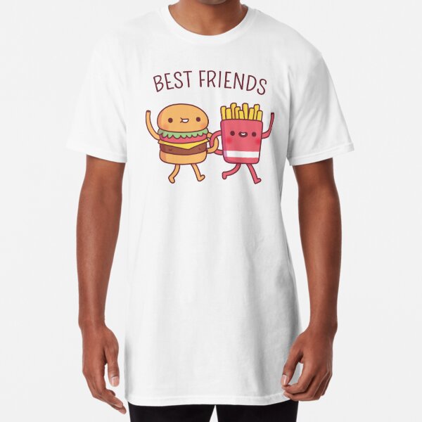 Hamburger Fries Best Friend Shirts  Best Friends Burger Fries Shirt -  Tshirt Women - Aliexpress