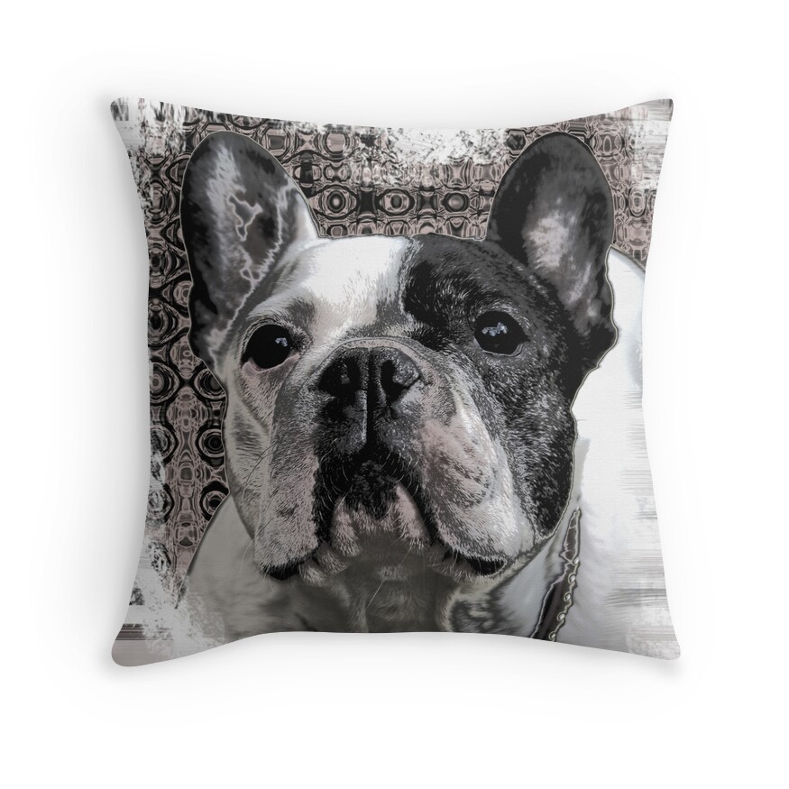 French Bulldog Pillow: Throw Pillows | Redbubble