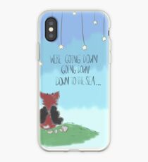 "Down to the sea." iPhone Case