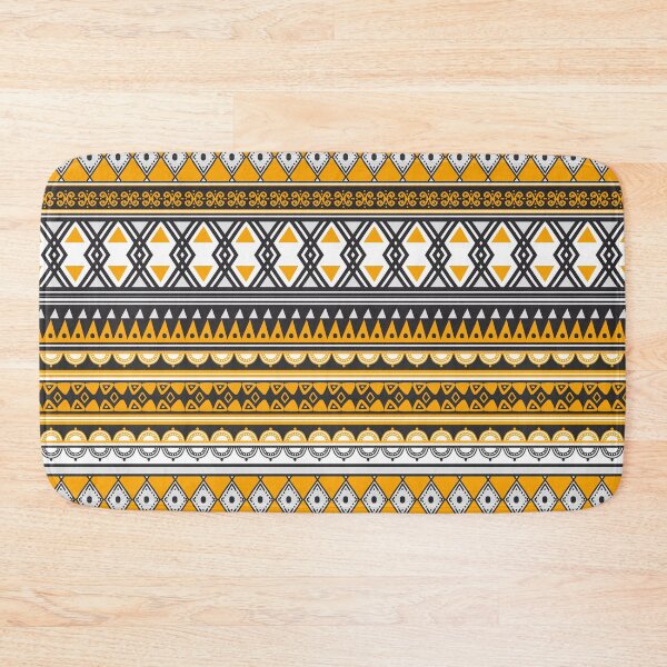 Item preview, Tribal Ethnic Pattern - Patterns in yellow and black designed and sold by velisani.