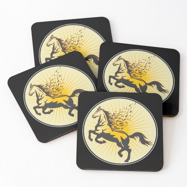 Item preview, winged, wild horse designed and sold by Arctia.