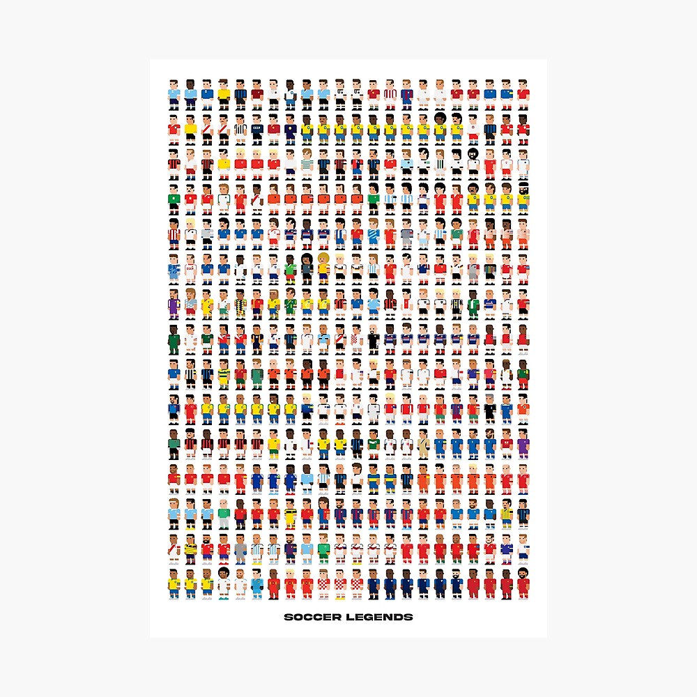 Soccer Legends Poster
