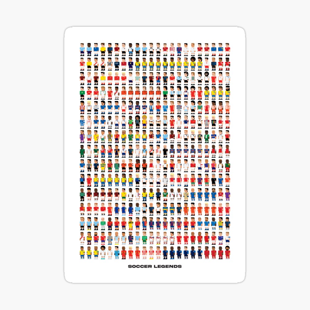 Soccer Legends Poster