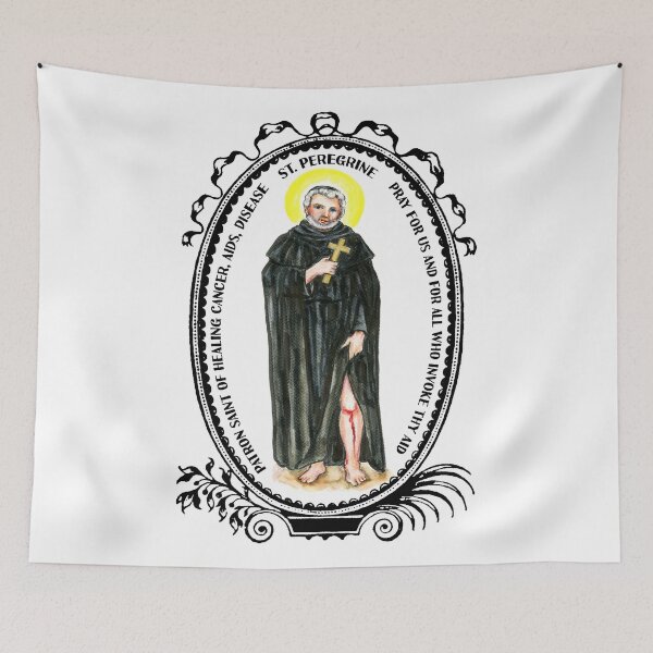 Item preview, Saint Peregrine Patron of Healing Bodily Illness designed and sold by myaltar.