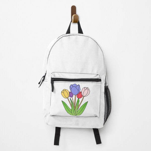 Item preview, COLORFUL TULIP - CUTE SIMPLE FLOWERS ILLUSTRATION designed and sold by Lu7u.