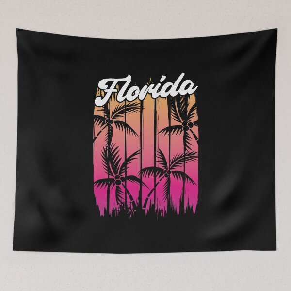 Item preview, Florida Lover Summer Vacation Exotic Palm Trees Florida designed and sold by bestshirtdesign.