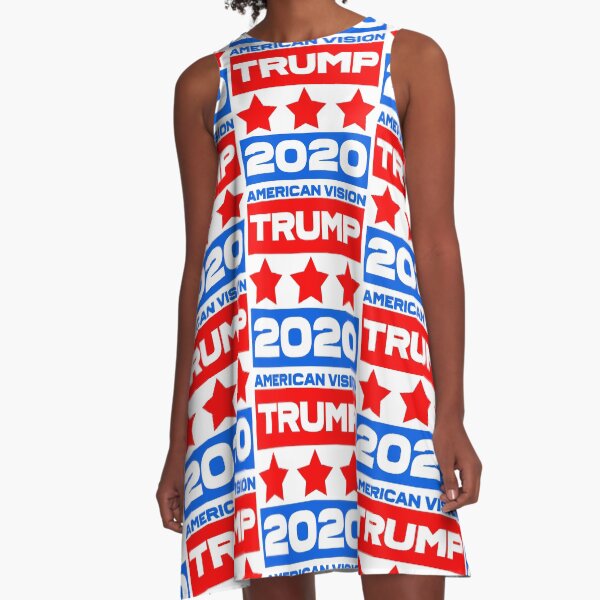 TRUMP 2020 - American Vision A-Line Dress