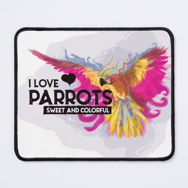 Item preview, I Love Parrots designed and sold by Lalingla.