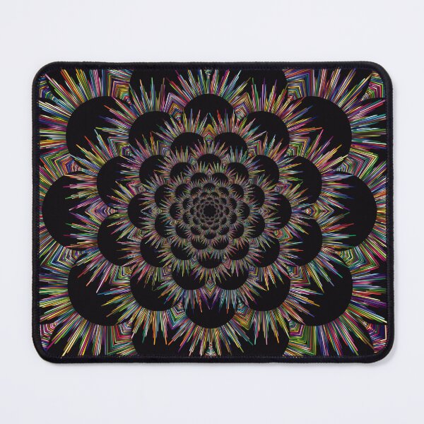 Item preview, Mandala Colour Circle Black Far Out designed and sold by stuartsemporium.