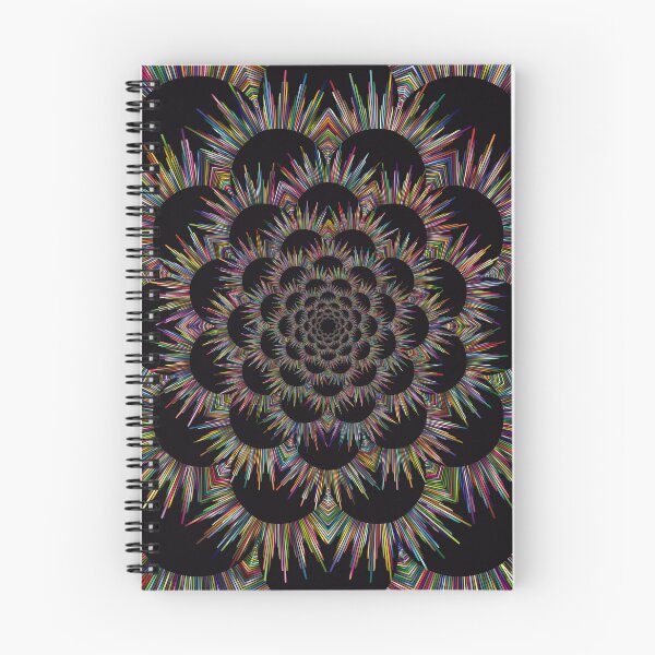Item preview, Mandala Colour Circle Black Far Out designed and sold by stuartsemporium.