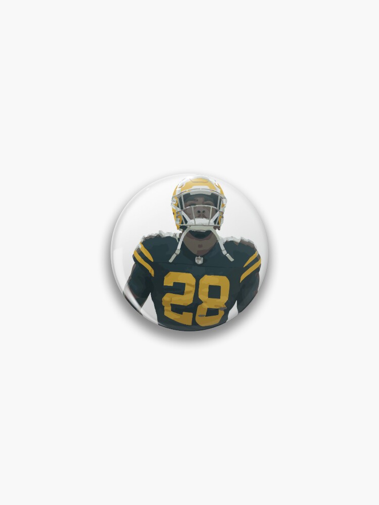 AJ Dillon Home Jersey Sticker for Sale by designsheaven