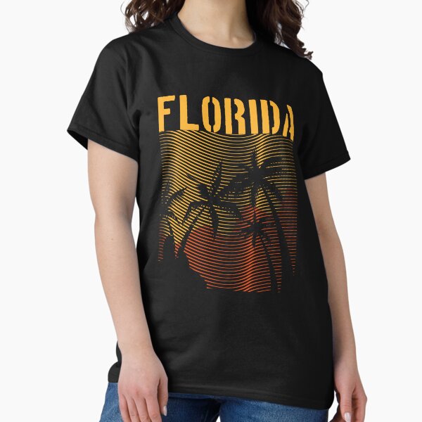 Item preview, Florida State Exotic Summer Vacation FL Palm Trees Florida designed and sold by bestshirtdesign.