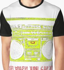 BOOMBOX ART Graphic T-Shirt