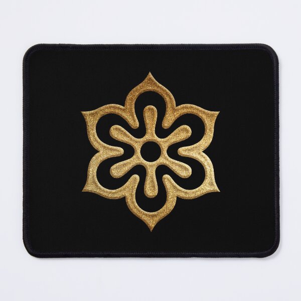 Item preview, Kyoto Prefecture Symbol in Gold Faux designed and sold by Takeda-art.