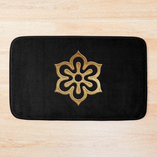 Item preview, Kyoto Prefecture Symbol in Gold Faux designed and sold by Takeda-art.