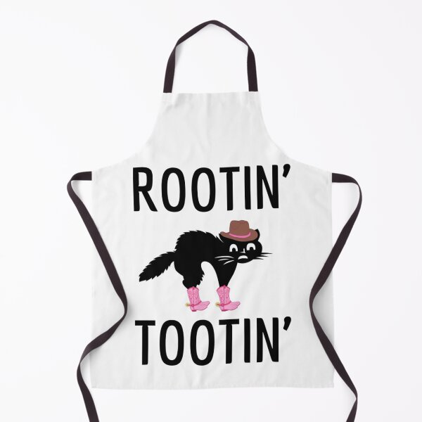 Item preview, ROOTIN TOOTIN CAT  rootin tootin cowboy cat  funny blach cat cowboy cowgirl rootin designed and sold by SarraVonepp.