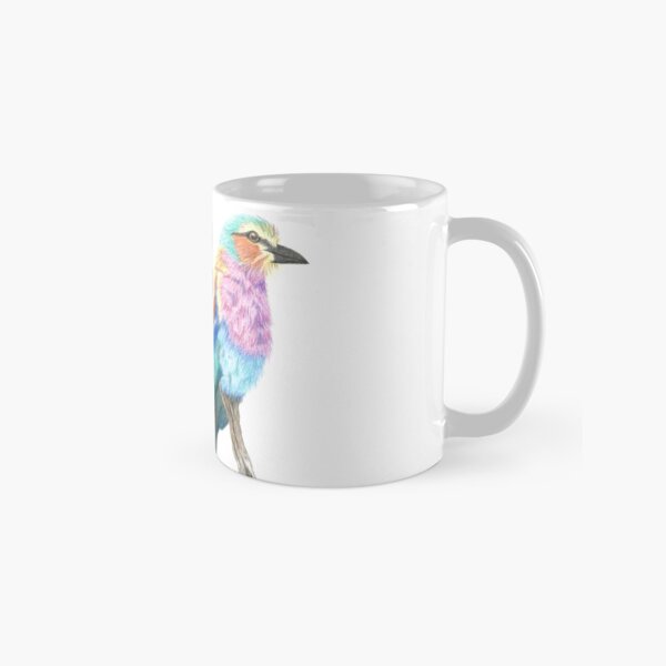 Lilac-Breasted Roller - Colored Pencil Classic Mug