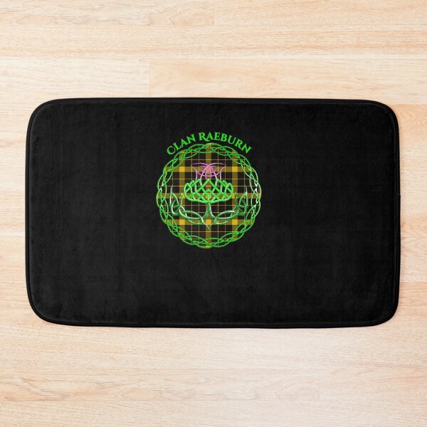 Item preview, Clan Raeburn Scottish Tartan Celtic Thistle designed and sold by TARABENNIE01.