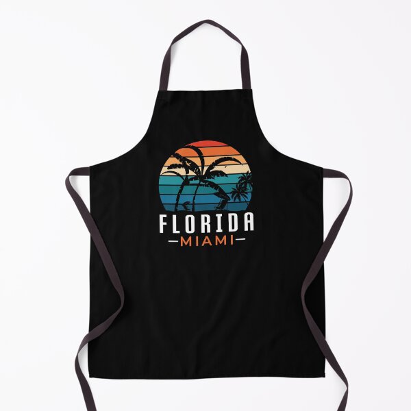 Aperçu de l'œuvre Palmiers d'été rétro Florida State Miami Florida créée et vendue par bestshirtdesign.