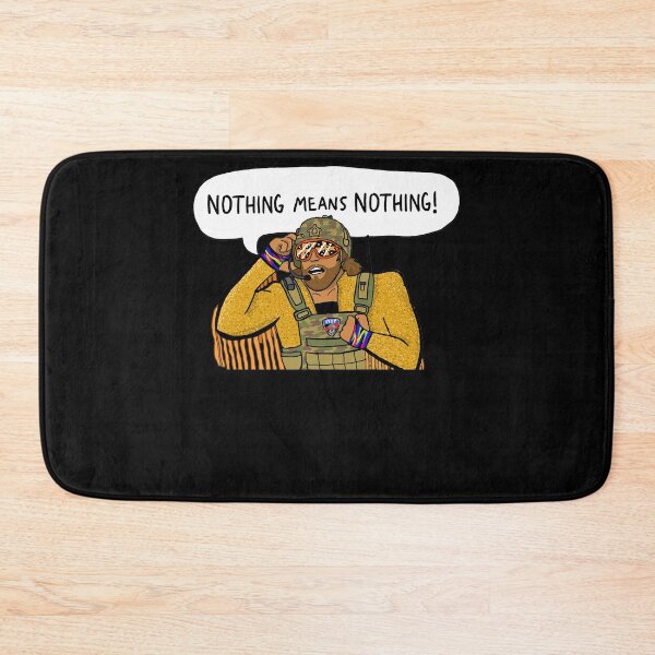 Item preview, Manly Wrestler, Nothing Means Nothing! designed and sold by MartinJohnn.