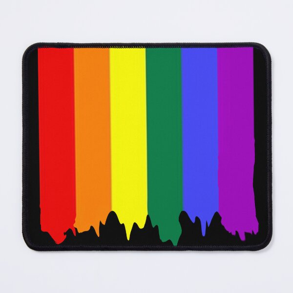 Item preview, LGBT Gay Pride Rainbow Drip Paint designed and sold by Ricaso.