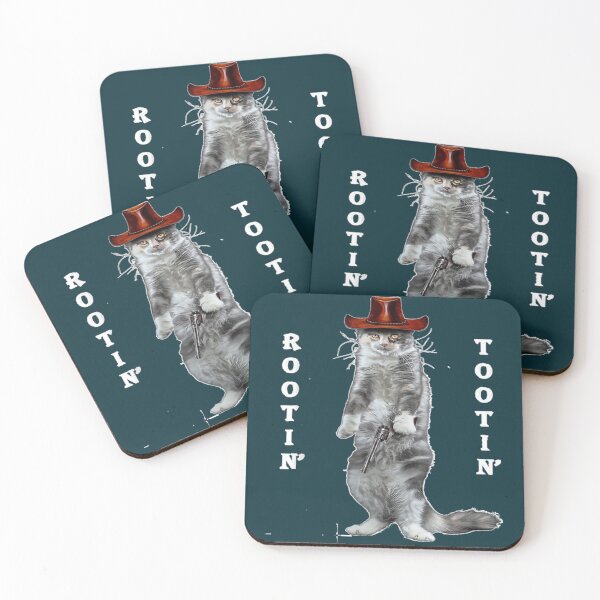 Item preview, Rootin Tootin Cowboy Cat                              designed and sold by SarraVonepp.