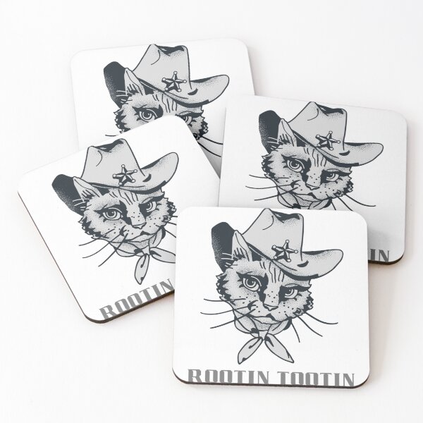 Item preview, Rootin Tootin Cowboy Cat                              designed and sold by SarraVonepp.
