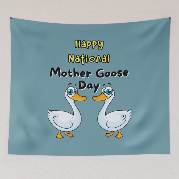Item preview, Happy National Mother Goose Day - National Mother Goose Day designed and sold by LuckylionC.