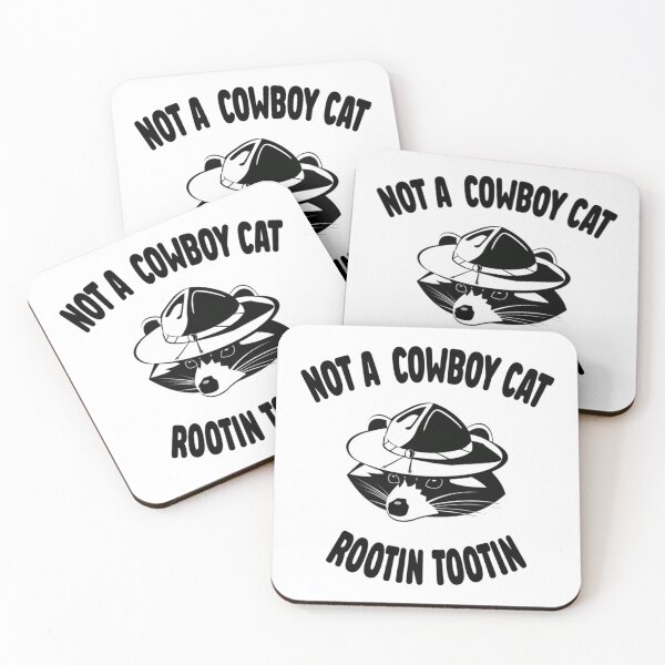 Item preview, ROOTIN TOOTIN COWBOY CAT                    designed and sold by SarraVonepp.