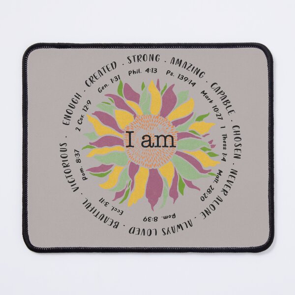 Item preview, I AM - Christian Graphic designed and sold by CaratCo.