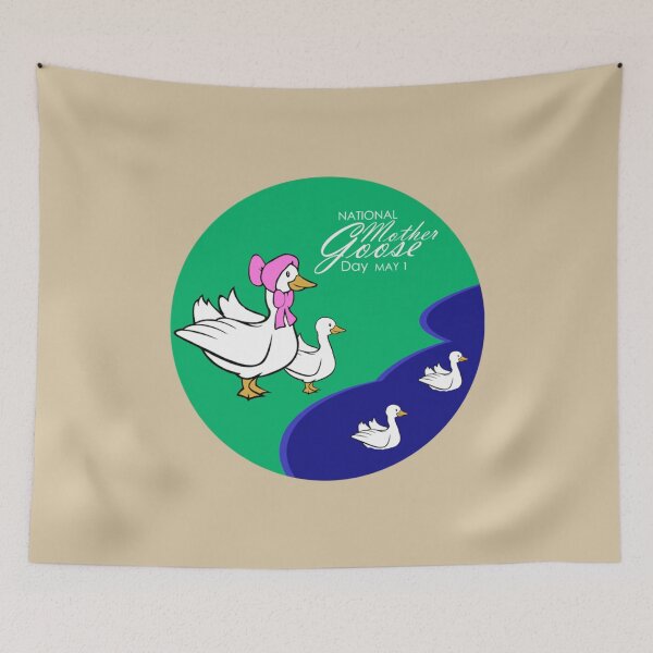 Item preview, Happy National Mother Goose Day Mama Goose    designed and sold by LuckylionC.