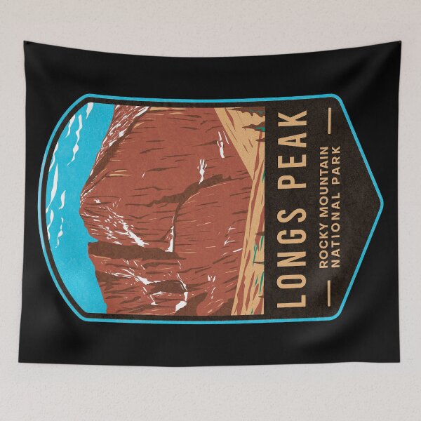 Item preview, Longs Peak Rocky Mountain National Park designed and sold by JordanHolmes.