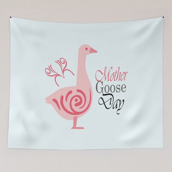 Item preview, Happy National Mother Goose Day Pink Mother Goose   designed and sold by LuckylionC.