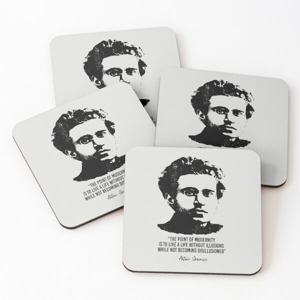 Item preview, Antonio Gramsci Quote (Worn Look) designed and sold by politicalamity.