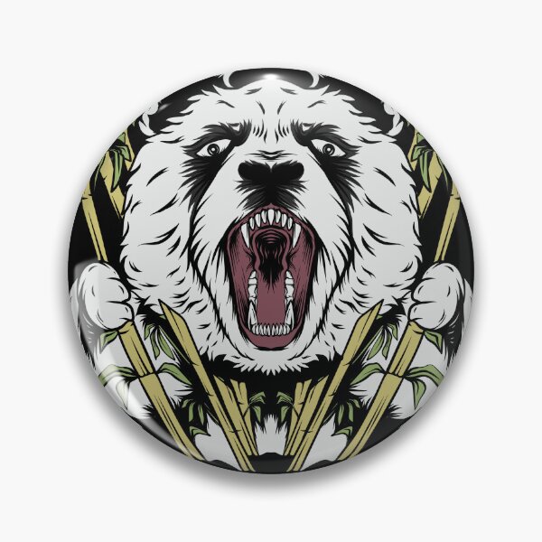 Item preview, Panda Angry Wildlife Bamboo Attacking Animal designed and sold by BakaOutfit.